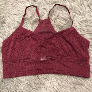 Maroon Bralette from Maurice’s
